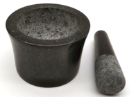 Granit Alami Batu Marmer Mortar Dan Alu Set Peralatan Dapur Tekan