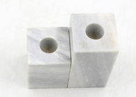 100% Natural marble 5x5x7cm Stone Candle Holders